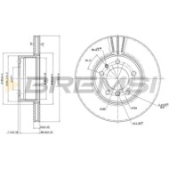 CD6211V.JPG Coppia Dischi Freno Anteriore 92042200 Bmw 5 5 Touring 7 Rover 800 2 Volumi/coda Spiovente Ventilato
