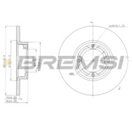 CD6418S.JPG Coppia Dischi Freno Anteriore 92114200 Daihatsu Cuore Ii Cuore Iv Sparcar Furgonato Hijet Furgonato Hijet Autobus Da
