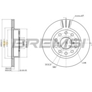CD6506V.JPG Coppia Dischi Freno Posteriore 92114500 Toyota Mr 2 Ii Ventilato