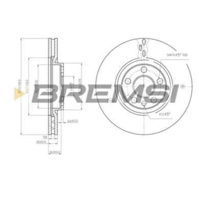 CD6760V.JPG Coppia Dischi Freno Anteriore 92074000 Peugeot 806 (221)