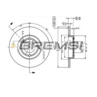 CD6795S.JPG Coppia Dischi Freno Anteriore 92071900 Volkswagen Polo Polo Cassone/coda Spiovente Polo Van Cassone/coda Spiovente S