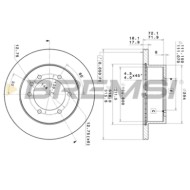 CD6976V.JPG Coppia Dischi Freno Posteriore 92129900 Nissan Patrol Gr Iv Patrol Gr V Wagon Nero