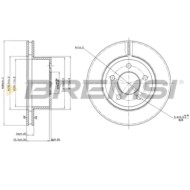 CD7027V.JPG Coppia Dischi Freno Anteriore 92113500 Jeep Wrangler I Cherokee Grand Cherokee I Wrangler Ii Ventilato