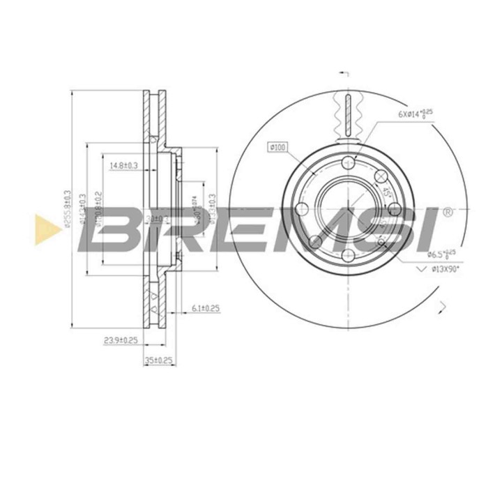 CD7041V.JPG Coppia Dischi Freno Anteriore 92020800 Opel Astra G 2 Volumi /coda Spiovente (t98)