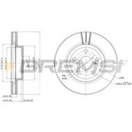 CD7064V.JPG Coppia Dischi Freno Anteriore 92096900 Toyota Celica Coupé Avensis Avensis Liftback Avensis Station Wagon Avensis Tr