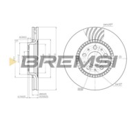 CD7078V.JPG Coppia Dischi Freno Anteriore 92100600 Volvo V70 I S80 I Xc70 Cross Country V70 Ii S60 I Nero