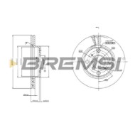 CD7084V.JPG Coppia Dischi Freno Anteriore 92103600 Toyota Yaris Yaris Verso Platz Nero