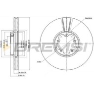 CD7112V.JPG Coppia Dischi Freno Anteriore 92103800 Ford Transit Autobus Transit Furgonato Transit Pianale Piatto/telaio Nero