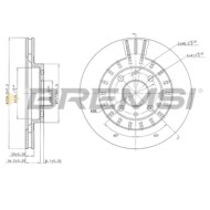 CD7147V.JPG Coppia Dischi Freno Anteriore 92112100 Lada Samara (2108 2109 2113 2114) Ventilato