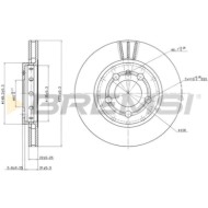 CD7154V.JPG Coppia Dischi Freno Posteriore 92098600 Skoda Octavia Ii Combi (1z5)