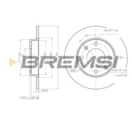 CD7178S.JPG Coppia Dischi Freno Posteriore 92111700 Citroen Ds3 (sa)