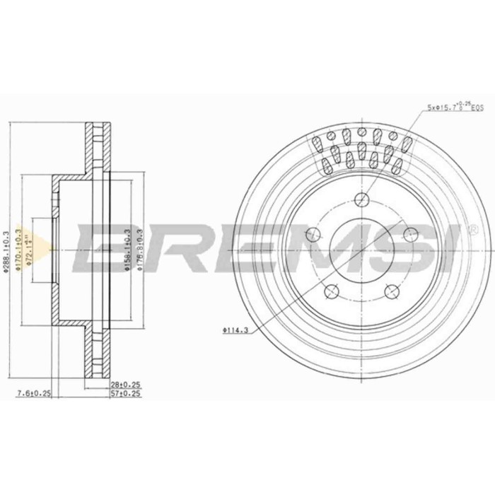 CD7184V.JPG Coppia Dischi Freno Anteriore 92119700 Jeep Cherokee Nero