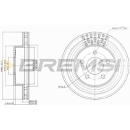 CD7184V.JPG Coppia Dischi Freno Anteriore 92119700 Jeep Cherokee Nero