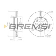 CD7201V.JPG Coppia Dischi Freno Anteriore 92022400 Dacia Logan (ls)