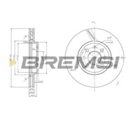 CD7236V.JPG Coppia Dischi Freno Anteriore 92124600 Opel Astra H Classic 2 Volumi /coda Spiovente (a04)