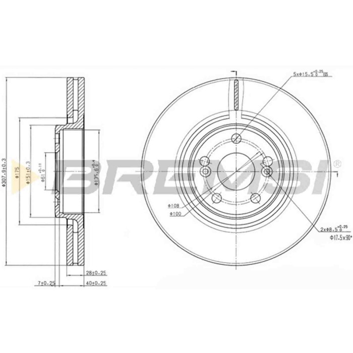 CD7368V.JPG Coppia Dischi Freno Anteriore 92174000 Renault Laguna Ii Grandtour Espace Iv Ventilato