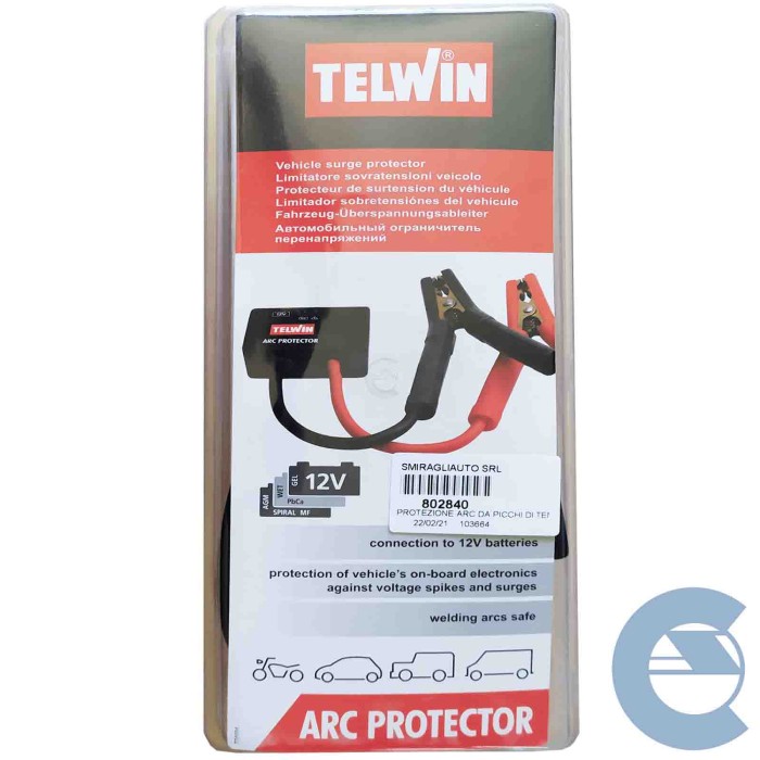 Telwin Arc Protector 802840 Proteggi Centraline Da Picchi E Sovratensioni