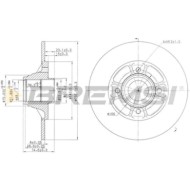CD7517S.JPG Coppia Dischi Freno Posteriore 92231700 Renault 19 I Chamade (l53) Pieno