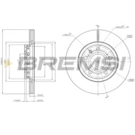 CD7526V.JPG Coppia Dischi Freno Posteriore 92122300 Volkswagen Phaeton Audi A8 Ventilato
