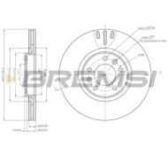 CD7652V.JPG Coppia Dischi Freno Posteriore 92197103 Citroën C6 Ventilato