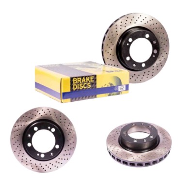 DISCO_FRENO.jpg Coppia Dischi Freno Anteriore 92163400 Mercedes-benz Classe C (w204) Perforato / Autoventilato