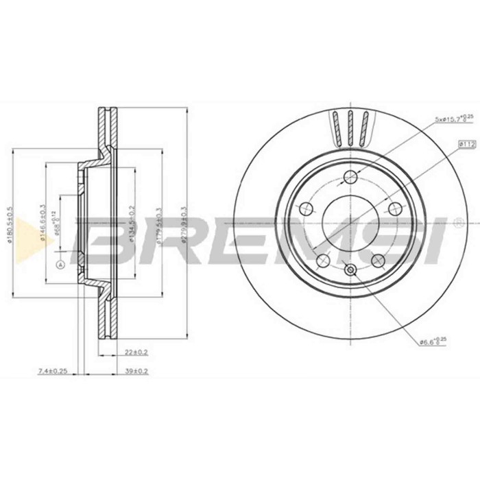 CD7708V.JPG Coppia Dischi Freno Anteriore 92083503 Audi A4 A4 Avant A8 A4 Cabriolet Volkswagen Passat Passat Variant Seat Exeo E