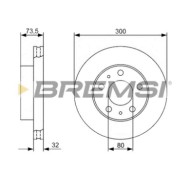 CD7718V.JPG Coppia Dischi Freno Anteriore 92157300 Fiat Ducato Autobus (250)