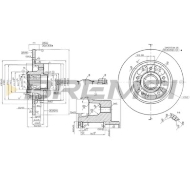 CD7731S.JPG Coppia Dischi Freno Posteriore 92232600 Renault Fluence Grand Scénic Iii Scénic Iii Nero