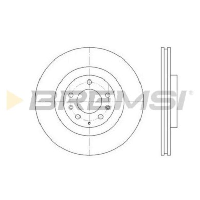 CD7767V_1.jpg Coppia Dischi Freno Anteriore 92203403 Mazda Cx-7 Cx-9 Autoventilato