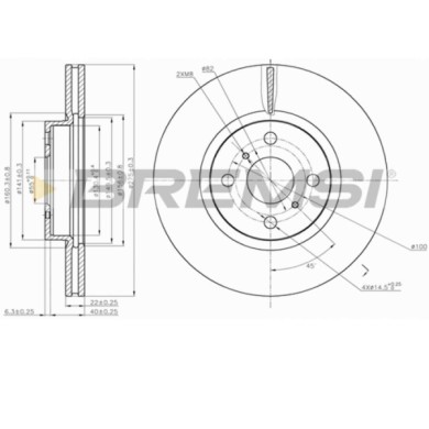 CD7780V.JPG Coppia Dischi Freno Anteriore 92156200 Opel Insignia A Toyota Yaris/vios Tre Volumi Yaris Nero