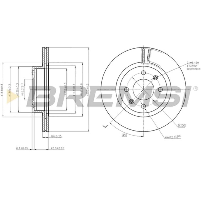 CD7792V.JPG Coppia Dischi Freno Anteriore 92196500 Hyundai I10 I10 Tre Volumi Kia Picanto Nero