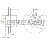 CD7867V.JPG Coppia Dischi Freno Anteriore 92182403 Bmw 5 5 Touring 6 6 Cabriolet