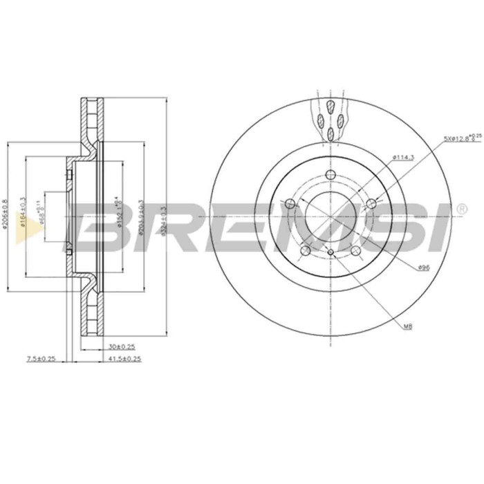 CD7948V.JPG Coppia Dischi Freno Anteriore 92194203 Nissan 350 Z Coupé 350 Z Roadster Ventilato