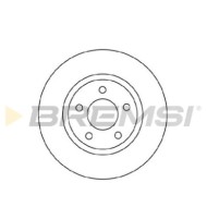CD8099V_1.jpg Coppia Dischi Freno Anteriore 92285905 Nissan Juke Autoventilato