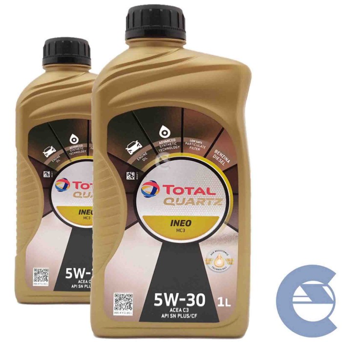 144069-large_default.jpg Olio Motore Total 5w30 Quartz Ineo Mc3 Acea C3 Benzina Diesel 2 Litri