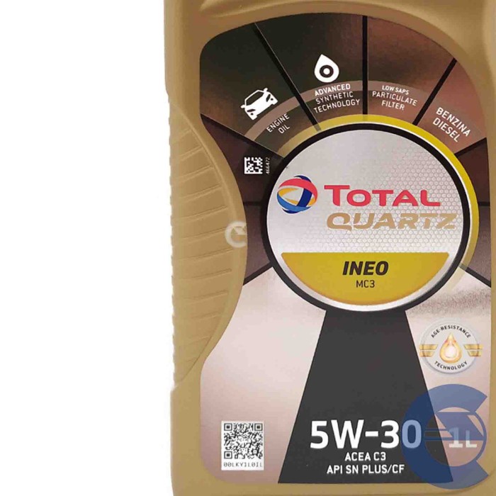 total_quartz_ineo_mc3_5w30.jpg Total Quartz Ineo Mc3 5w-30 Olio Motore Progettato Per Alte Prestazioni