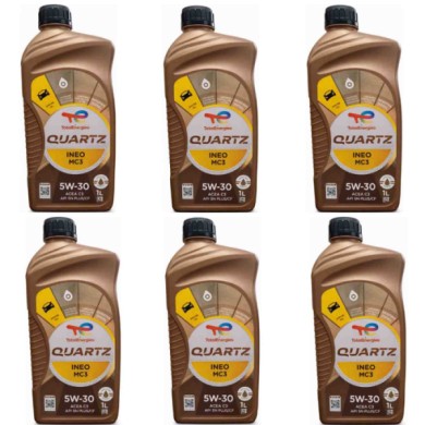 219006_X6.jpg Total Quartz Ineo Mc3 5w-30 Olio Motore Progettato Per Alte Prestazioni 6 Litri