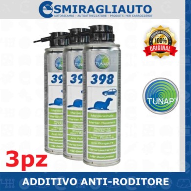 145337-large_default.jpg Tunap 398 Protezione Repellente Anti Roditore Morsi Resistente Topi Auto 3pz