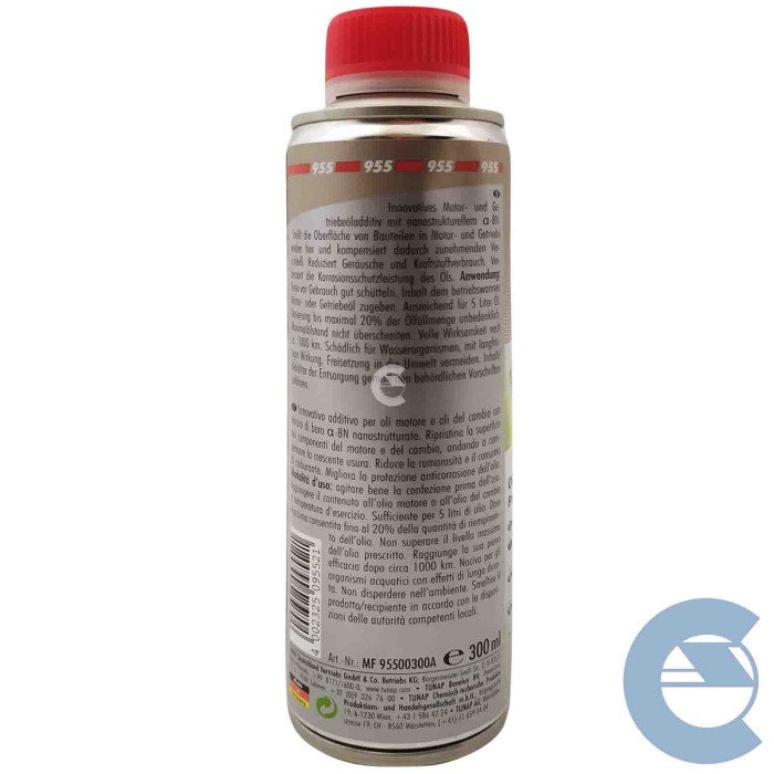 Tunap 955 Protezione Per Impianti Ad Olio Bn Per Olio Motore E Cambio