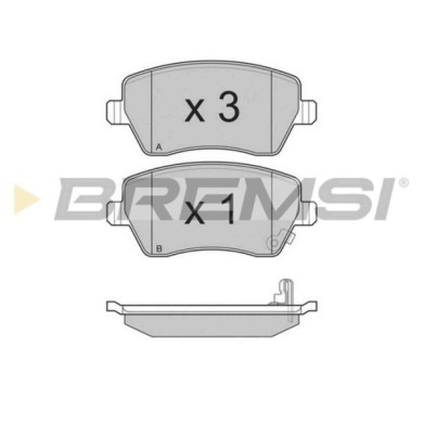 NEUTRO.jpg Kit Dischi E Pastiglie Freno 17.3mm Anteriori Opel Agila (b) 2010-2014 1.2 S.f. Lucas Girling Ventilato