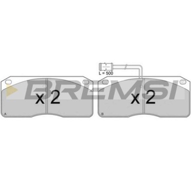 NEUTRO.jpg Kit Dischi E Pastiglie Freno 22mm Anteriori Volkswagen Passat 1988-1993 1.6 Td S.f. Girling Ventilato