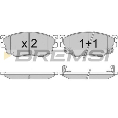 NEUTRO.jpg Kit Dischi E Pastiglie Freno 16mm Anteriori Mazda 626 V Station Wagon 1998-2000 1.8 S.f. Sumitomo Ventilato
