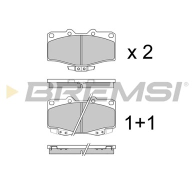 NEUTRO.jpg Kit Dischi E Pastiglie Freno 15mm Anteriori Toyota Land Cruiser 90 1996-2002 3.0 Td S.f. Sumitomo Ventilato