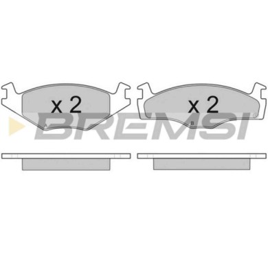 NEUTRO.jpg Kit Dischi E Pastiglie Freno 17.3mm Anteriori Volkswagen Polo 1996-1999 50 1.0 S.f. Kelsey-hayes Ventilato