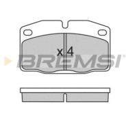 NEUTRO.jpg Kit Dischi E Pastiglie Freno 15.5mm Anteriori Opel Kadett E Combo 1989-1994 1.7 D S.f. Delco Ventilato