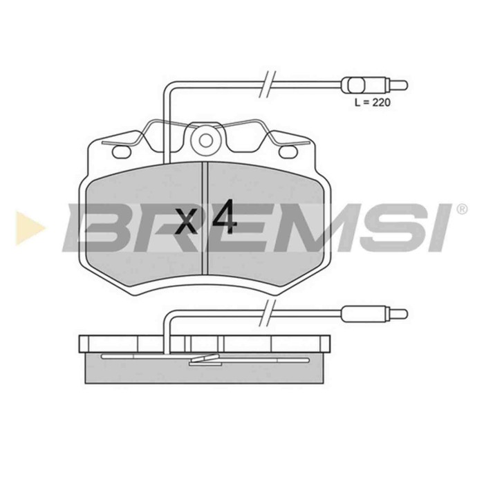 NEUTRO.jpg Kit Dischi E Pastiglie Freno 17.7mm Anteriori Citroën Bx Break 1987-1989 19 S.f. Girling Pieno
