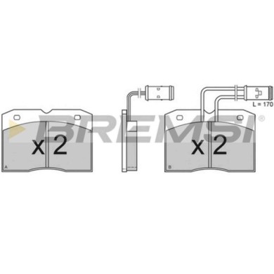 NEUTRO.jpg Kit Dischi E Pastiglie Freno 18mm Anteriori Renault Trucks B Furgonato 1983-1990 70 S.f. Brembo Ventilato
