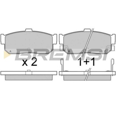 NEUTRO.jpg Kit Dischi E Pastiglie Freno 16.4mm Posteriori Nissan Almera I 1995-2000 1.6 Slx S.f. Sumitomo Ventilato
