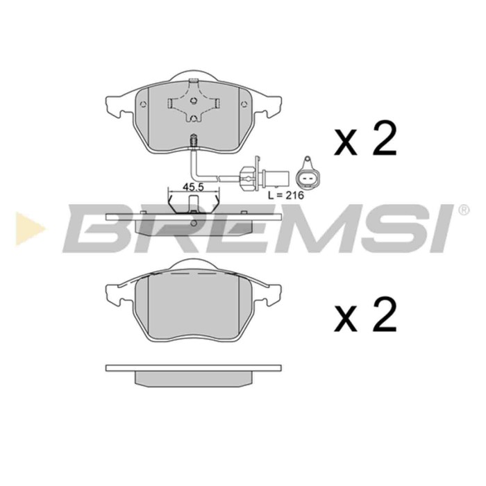 NEUTRO.jpg Kit Dischi E Pastiglie Freno 19.5mm Anteriori Audi 100 1990-1994 2.8 E S.f. Ate Ventilato