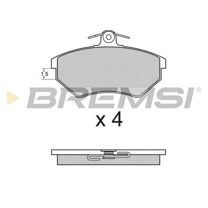 NEUTRO.jpg Kit Dischi E Pastiglie Freno 16.3mm Anteriori Audi 90 1985-1987 2.2 S.f. Lucas Girling Ventilato